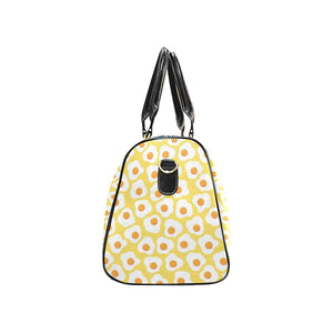 Fried Eggs Pattern Print Design 05 Travel Bag