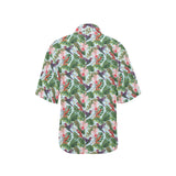 Hummingbird Pattern Print Design 05 Women's All Over Print Hawaiian Shirt