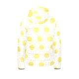 hand drawn sun pattern Kids' Boys' Girls' Padded Hooded Jacket