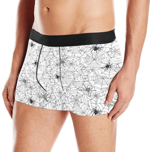 Spider web cobweb pattern Men's All Over Print Boxer Briefs Men's Underwear