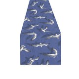 Seagull Pattern Print Design 03 Table Runner
