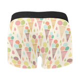 Ice cream cone pattern Men's All Over Print Boxer Briefs Men's Underwear