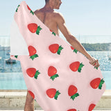 Strawberry beautiful pattern Beach Towel