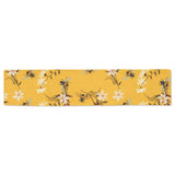 Bee flower pattern Table Runner