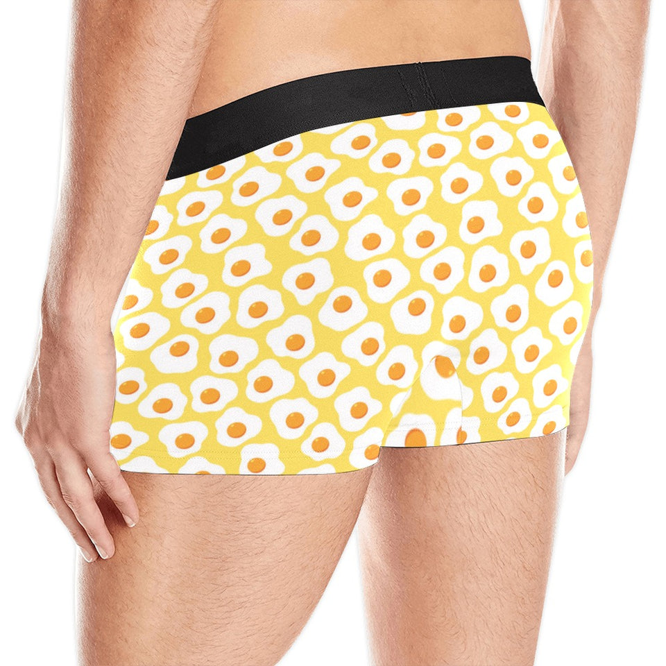 Fried Eggs Pattern Print Design 05 Men's All Over Print Boxer Briefs Men's Underwear