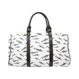 Swordfish Pattern Print Design 04 Travel Bag