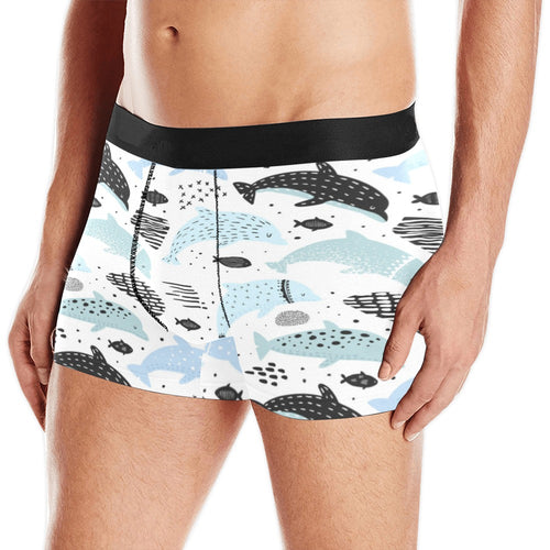 Cute dolphins Childish Style pattern Men's All Over Print Boxer Briefs Men's Underwear