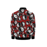 Billiard Ball Pattern Print Design 05 Kids' Boys' Girls' Bomber Jacket