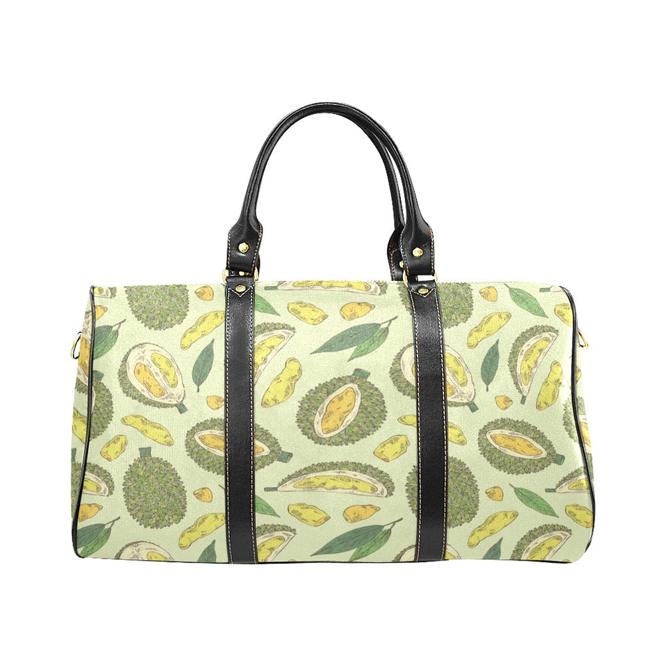 Durian leaves pattern background Travel Bag