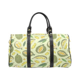 Durian leaves pattern background Travel Bag