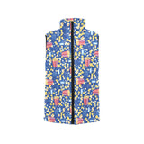 Popcorn Pattern Print Design 01 Men's Padded Vest