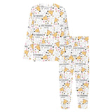 Greyhound Pattern Print Design 03 Women's All Over Print Pajama Set