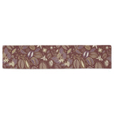 Coffee bean flower pattern Table Runner