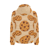 Cookie pattern Men's Padded Hooded Jacket