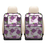 Cute Grape pattern Car Seat Back Organizer