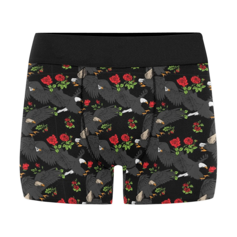 Eagle Pattern Print Design 04 Men's All Over Print Boxer Briefs Men's Underwear