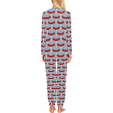 Sausage Pattern Print Design 02 Women's All Over Print Pajama Set