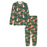 Squirrel Pattern Print Design 03 Women's All Over Print Pajama Set