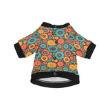 Gear Pattern Print Design 01 All Over Print Pet Dog Round Neck Fuzzy Shirt
