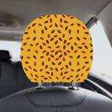 Passion fruit texture Car Headrest Cover
