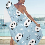 Cute panda pattern Beach Towel