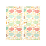 Bicycle Pattern Print Design 01 Gauze Curtain