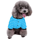 Darts Pattern Print Design 05 All Over Print Pet Dog Round Neck Fuzzy Shirt