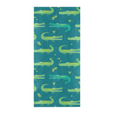 Crocodile pattern Beach Towel