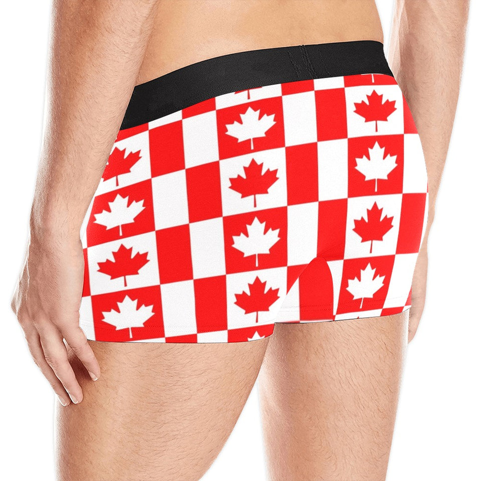 Canada Pattern Print Design 05 Men's All Over Print Boxer Briefs Men's Underwear