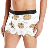 Sketch style cookie pattern Men's All Over Print Boxer Briefs Men's Underwear