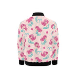 Cute little mermaid pattern Kids' Boys' Girls' Bomber Jacket