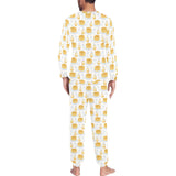 Pancake Pattern Print Design 05 Men's All Over Print Pajama