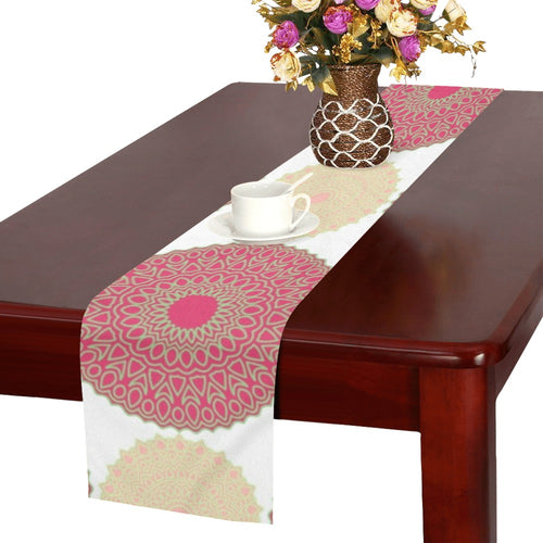 Circle indian pattern Table Runner
