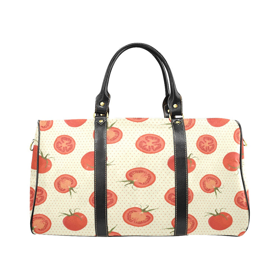 Tomato dot background Travel Bag