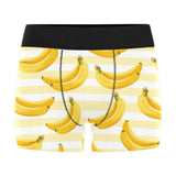 Banana pattern blackground Men's All Over Print Boxer Briefs Men's Underwear