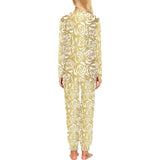 Rose Pattern Print Design 05 Women's All Over Print Pajama Set