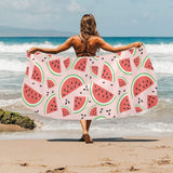 Watermelon pattern Beach Towel