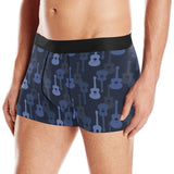 Blue Theme guitar pattern Men's All Over Print Boxer Briefs Men's Underwear
