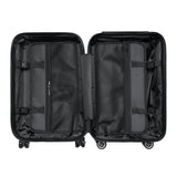 Pineapples Pattern Striped Background Cabin Suitcases Luggages
