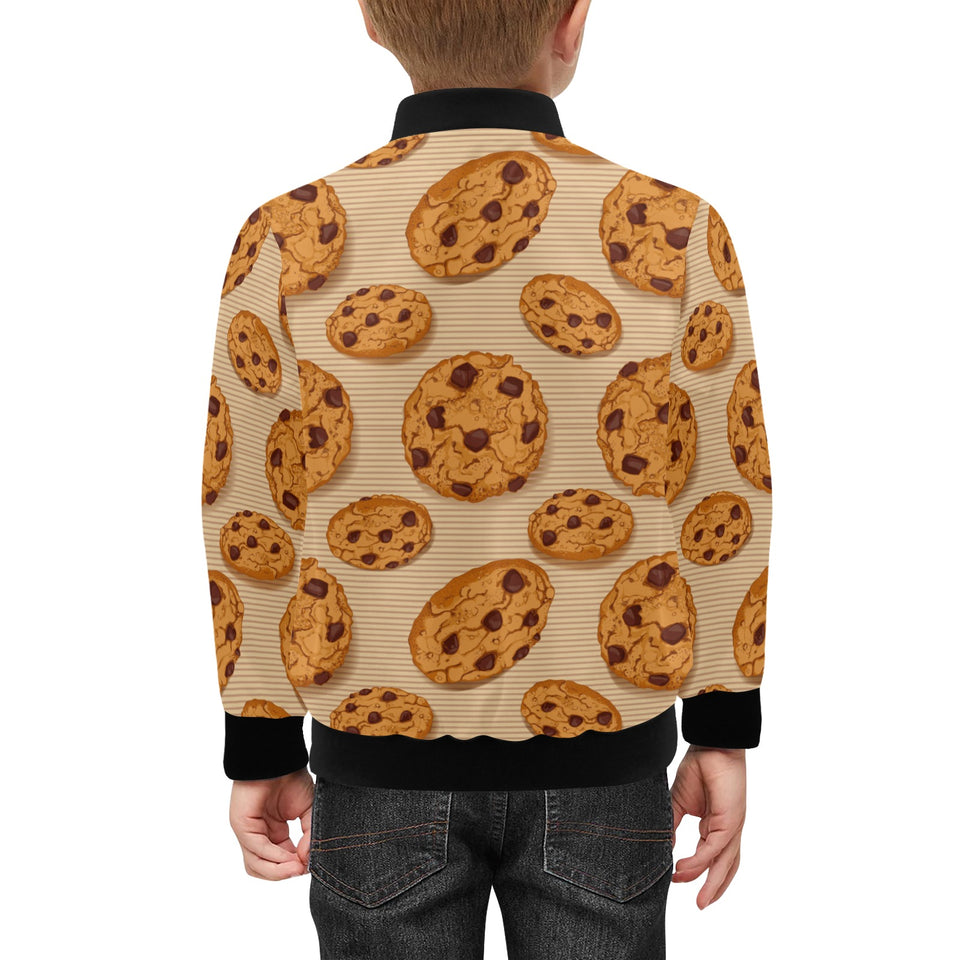 Cookie pattern Kids' Boys' Girls' Bomber Jacket
