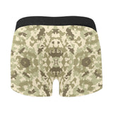 Light Green camouflage pattern Men's All Over Print Boxer Briefs Men's Underwear