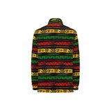 Canabis Marijuana Weed Pattern Print Design 04 Women's Long Sleeve Polo Shirt