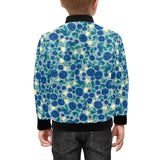 blueberry design pattern Kids' Boys' Girls' Bomber Jacket