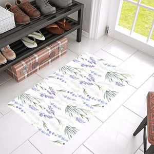 Hand painting Watercolor Lavender Doormat