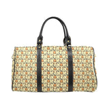 English Bulldog Pattern Print Design 02 Travel Bag