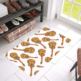 Paint Guitar Pattern Doormat