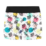 Dragonflies ginkgo leaves pattern Men's All Over Print Boxer Briefs Men's Underwear