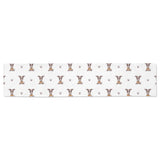 Greyhound Pattern Print Design 05 Table Runner