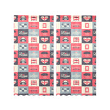 British Pattern Print Design 05 Gauze Curtain