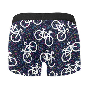 Bicycle Pattern Print Design 03 Men's All Over Print Boxer Briefs Men's Underwear